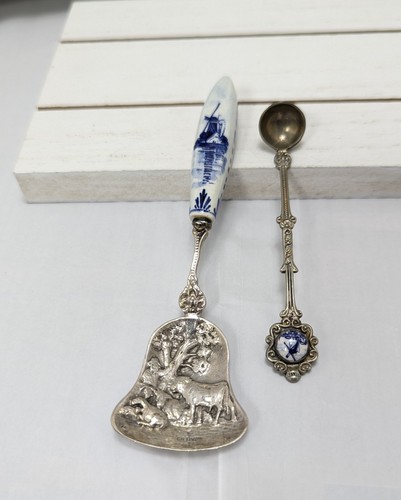 Dutch vintage souvenir spoons - dutch,